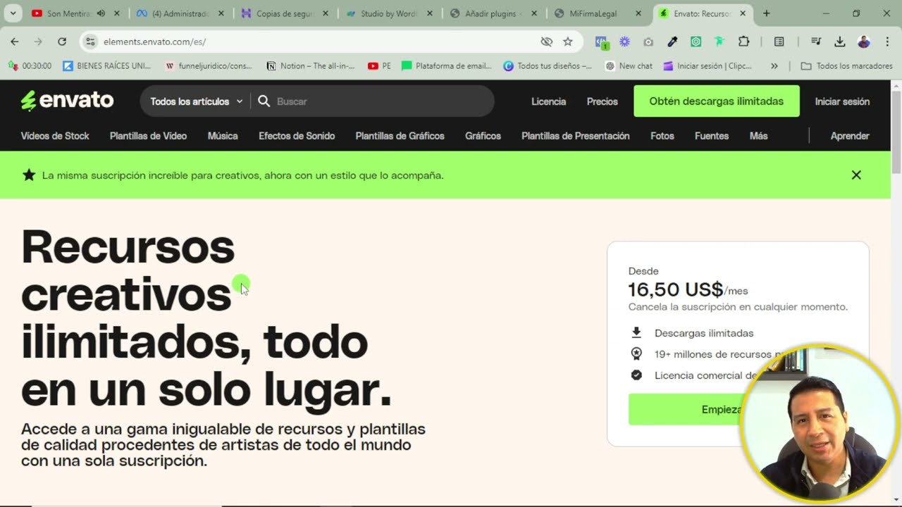 🌟 ¿Cómo diseñar tu página web con plantillas de Envato Elements?