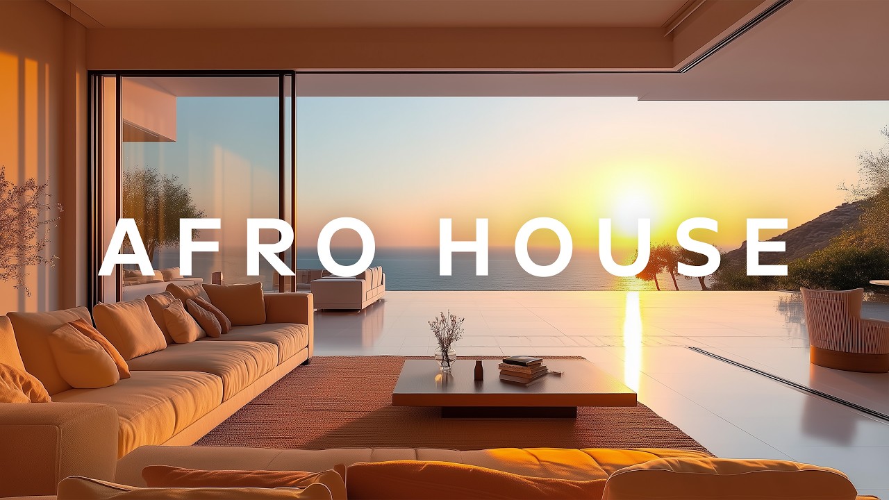 SUNSET AFRO HOUSE Ocean Lounge Mix | Golden Hour Vibes #6