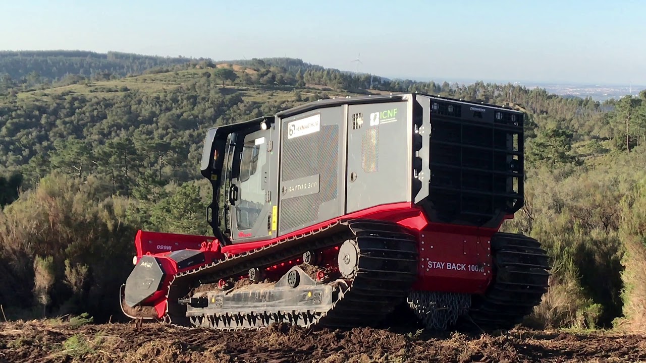 BERMARTHOR - novos destroçadores florestais RAPTOR300 do ICNF. #bermarthor #vocetrabalhavocemerece