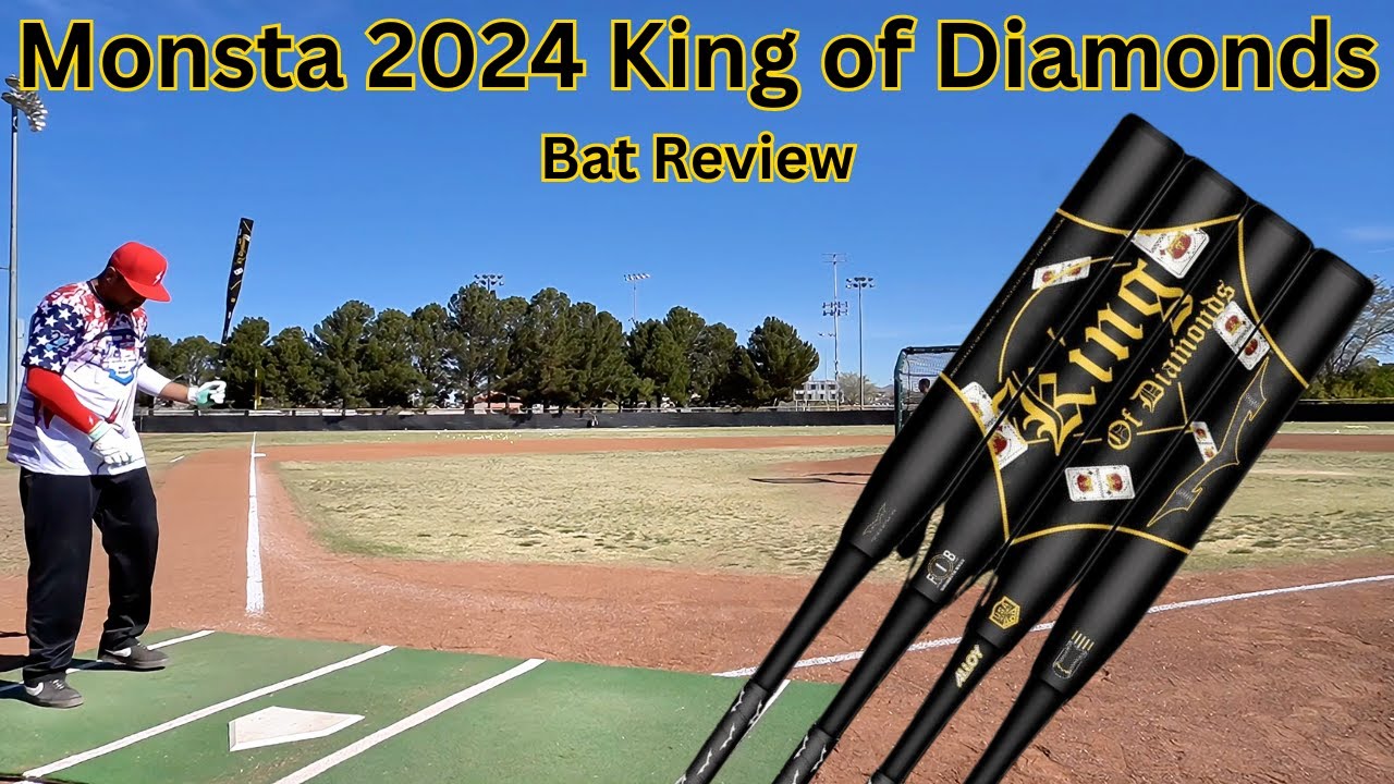 Hitting the 2024 Black Alloy Handle Monsta King of Diamonds | USA/ASA  Slowpitch Bat Review