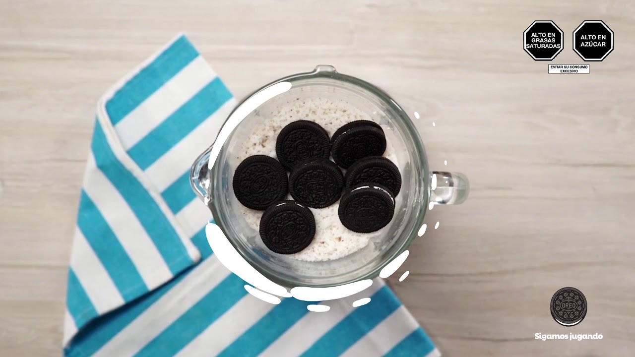 Divertideas Oreo: Frappé