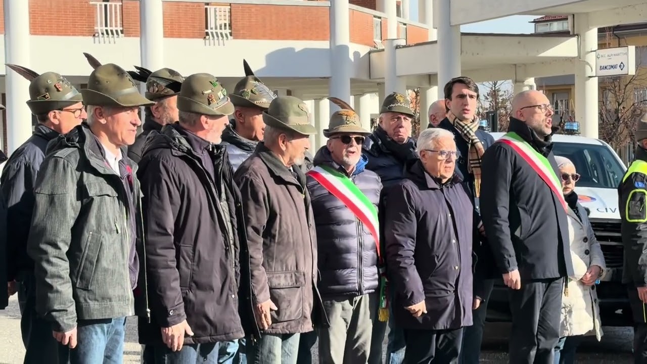 Mondovì: il canto degli alpini in ricordo della campagna di Russia 