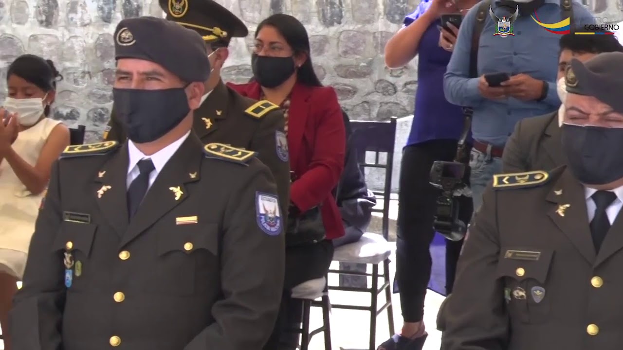 Ceremonia de ascensos y entrega de reconocimientos a servidores policiales del Grupo GEMA.