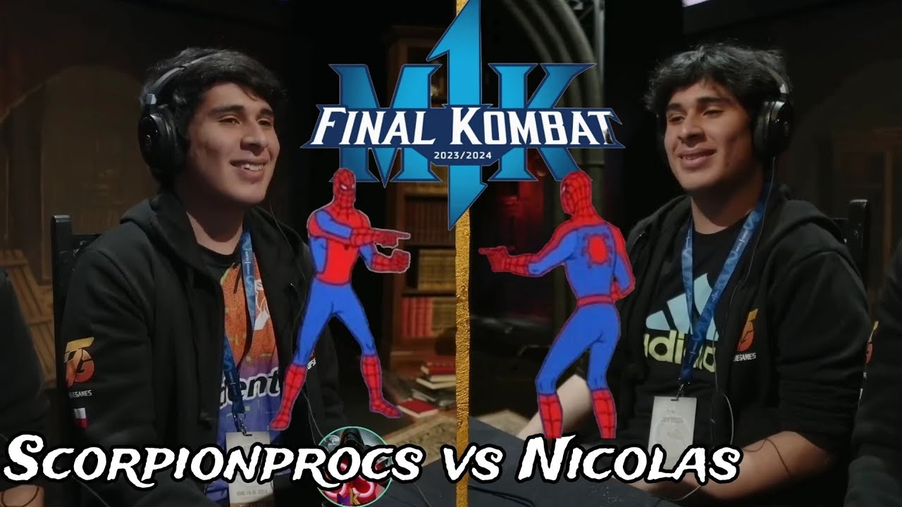 Mortal Kombat 1| Final Kombat 2024: Nicolas T7G vs Scorpionprocs T7G Mirror match real life? 🤔