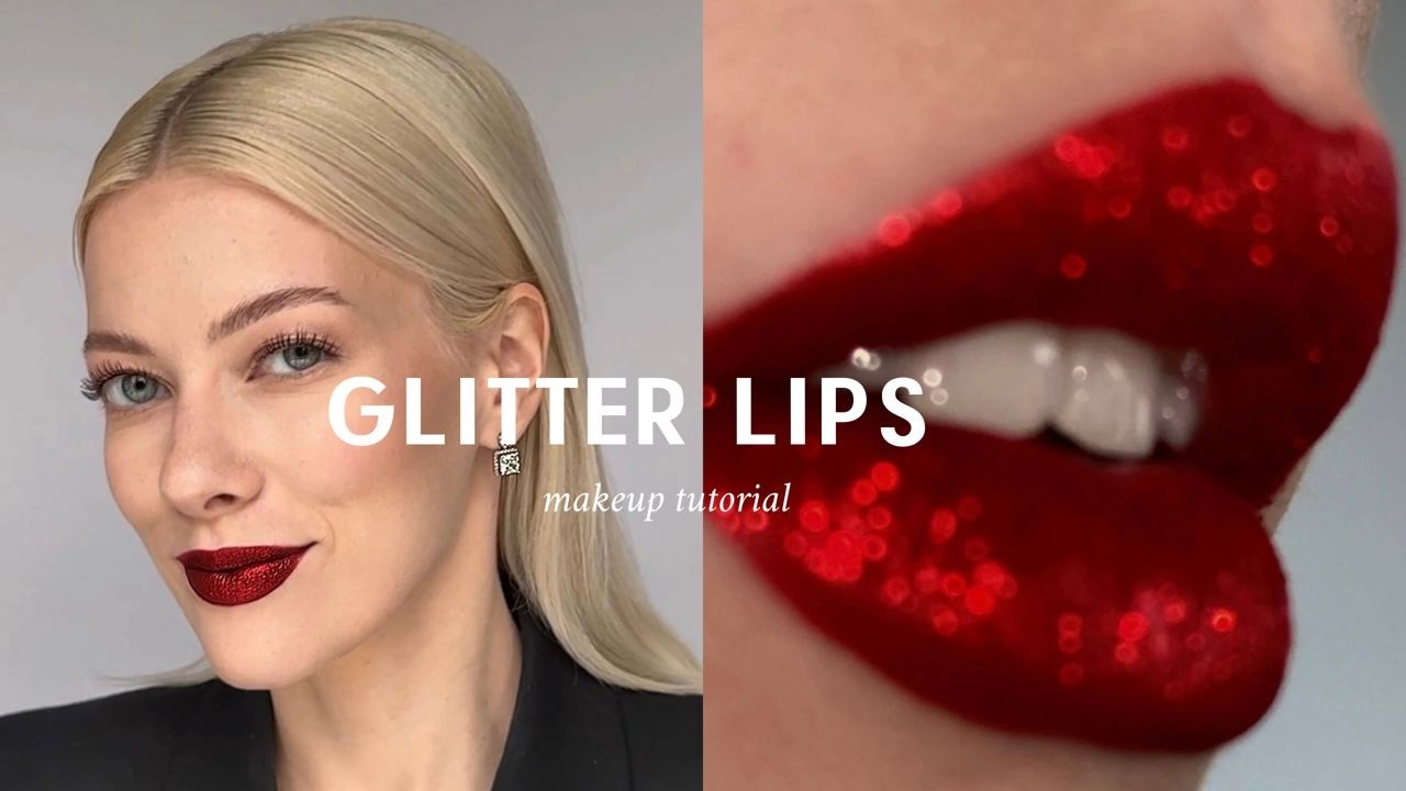 Sparkle Lips: How to Achieve Glitter Lips
