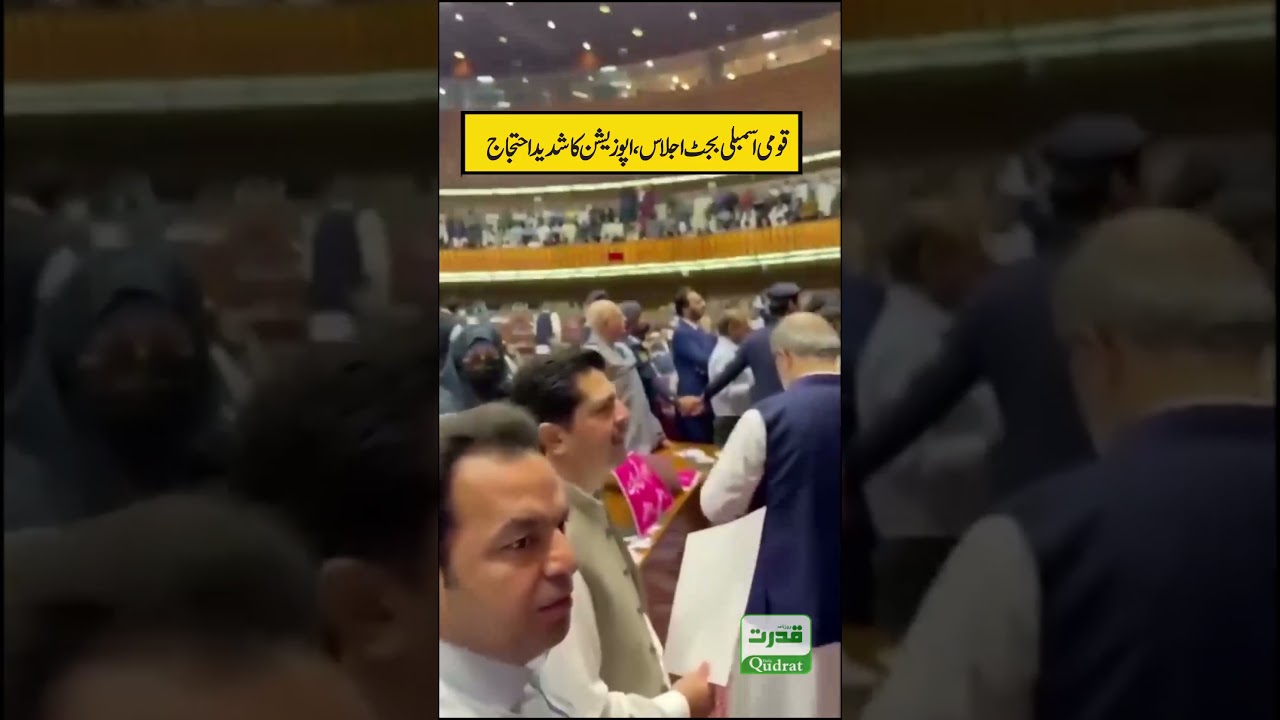 National Assembly Budget Session Erupts Into Massive Opposition Protest 🚨🔥