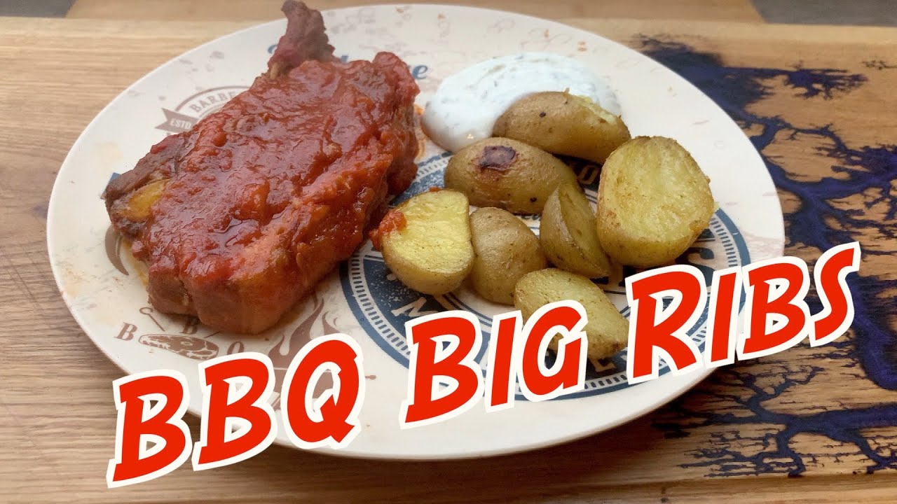 067 BBQ Big Ribs I Dicke Rippe im BBQ Style nach Onkel Jelly