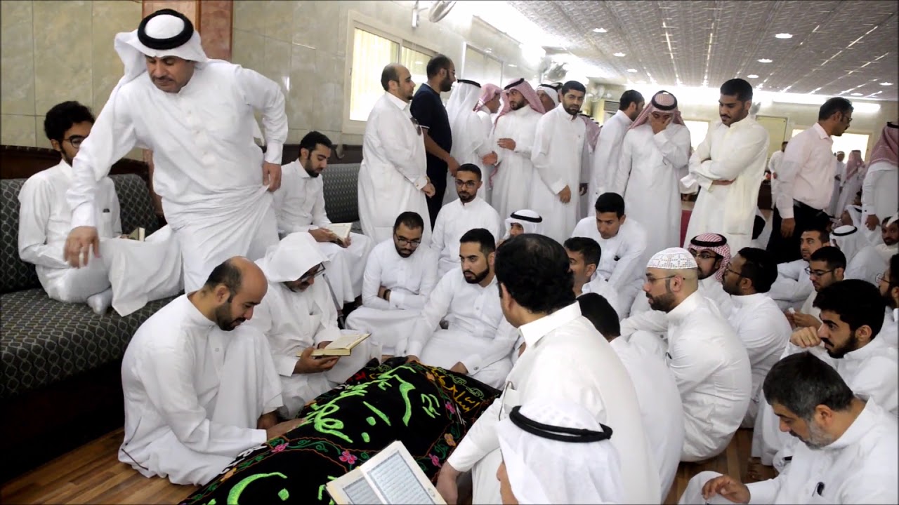 تشييع المرحوم الدكتور صادق العمران 13 12 1438