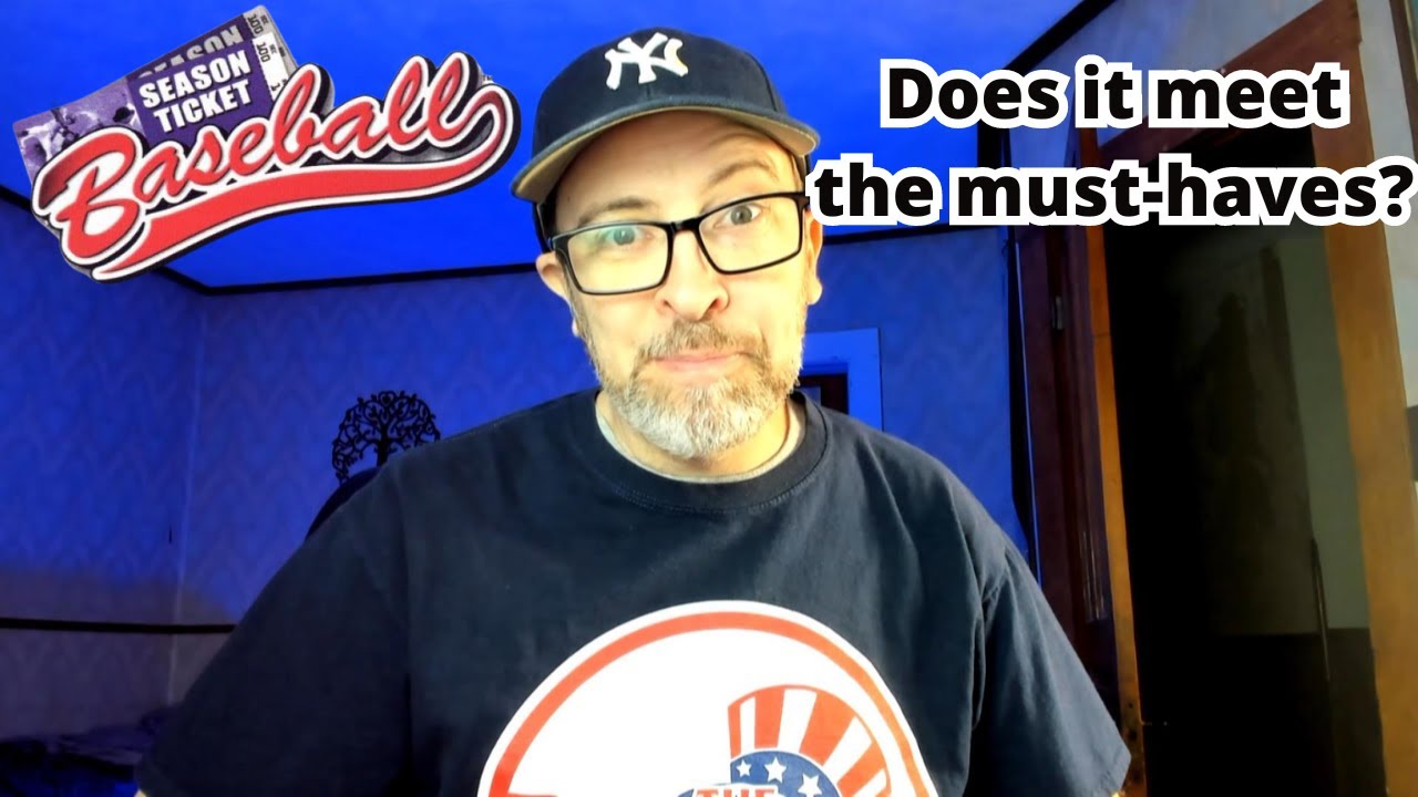 Season Ticket Baseball Review Based on My Must-Haves