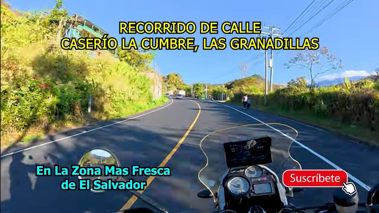 Viajando a La Zona Más Alta, Fresca y Hermosa de El SALVADOR.Calle a Río Chiquito, San Ignacio.