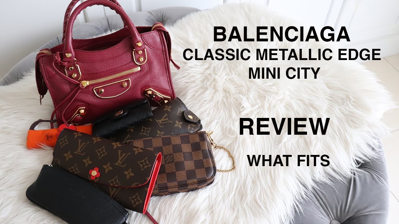 BALENCIAGA MINI CITY REVIEW | WHAT FITS