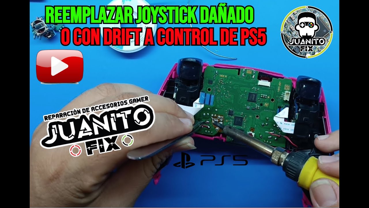 Reemplazar Joystick con Drift Control PS5 / Replace Joystick with Drift, PS5 control