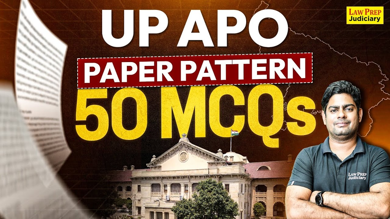 UP APO 2025 Paper Pattern | 50 MCQs | UP APO Exam Preparation | By Surya Sir