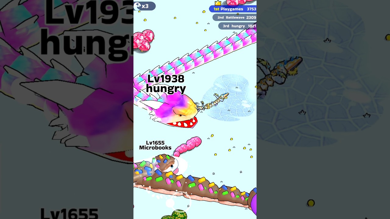 Tiny Snake vs Giant Boss - Who Wins?part 2 