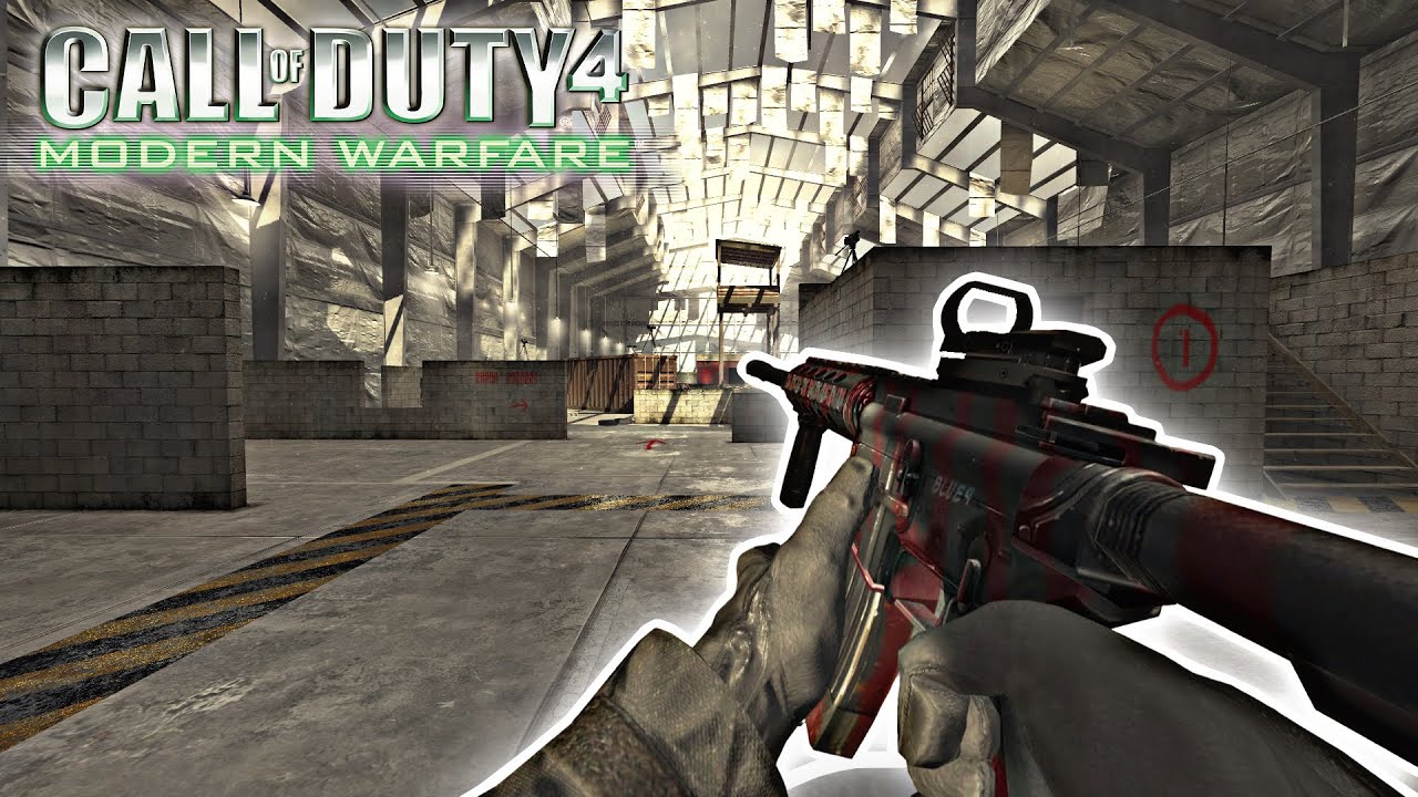 Call of Duty: 4 Modern Warfare | Multiplayer - Killhouse - 61-4 [M4 Carabine]