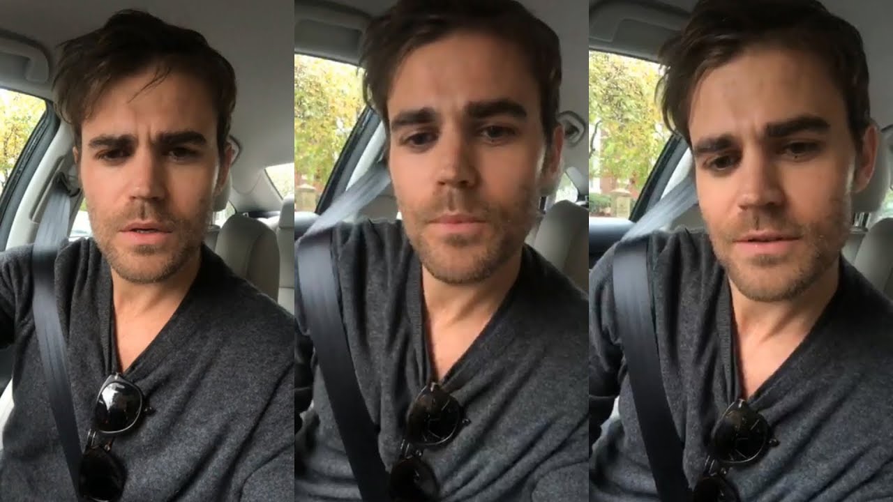 Paul Wesley | Instagram Live Stream | 1 November 2018