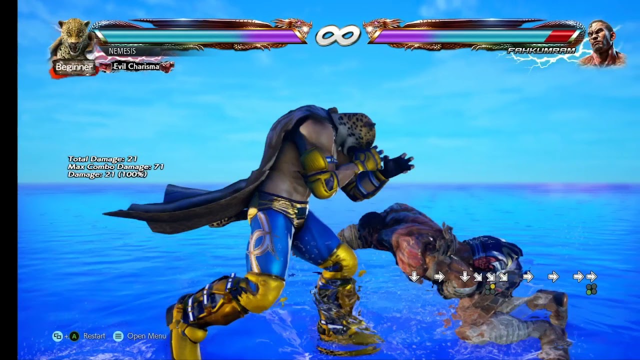 King & Armor King Hardest Possible Combos !