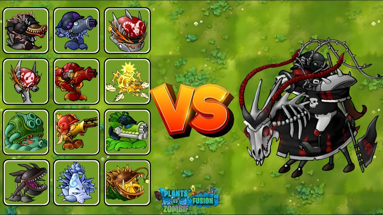 Black Olive Master VS Ultimate Plants - PvZ Fusion 3.3.1