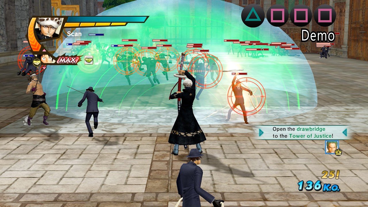 Trafalgar D. Water Law Full Moveset (With Demo) - One Piece Pirate Warriors 3