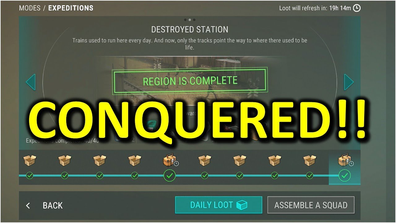 All Destroyed Station Expeditions COMPLETED! [Last Day on Earth: Survival]