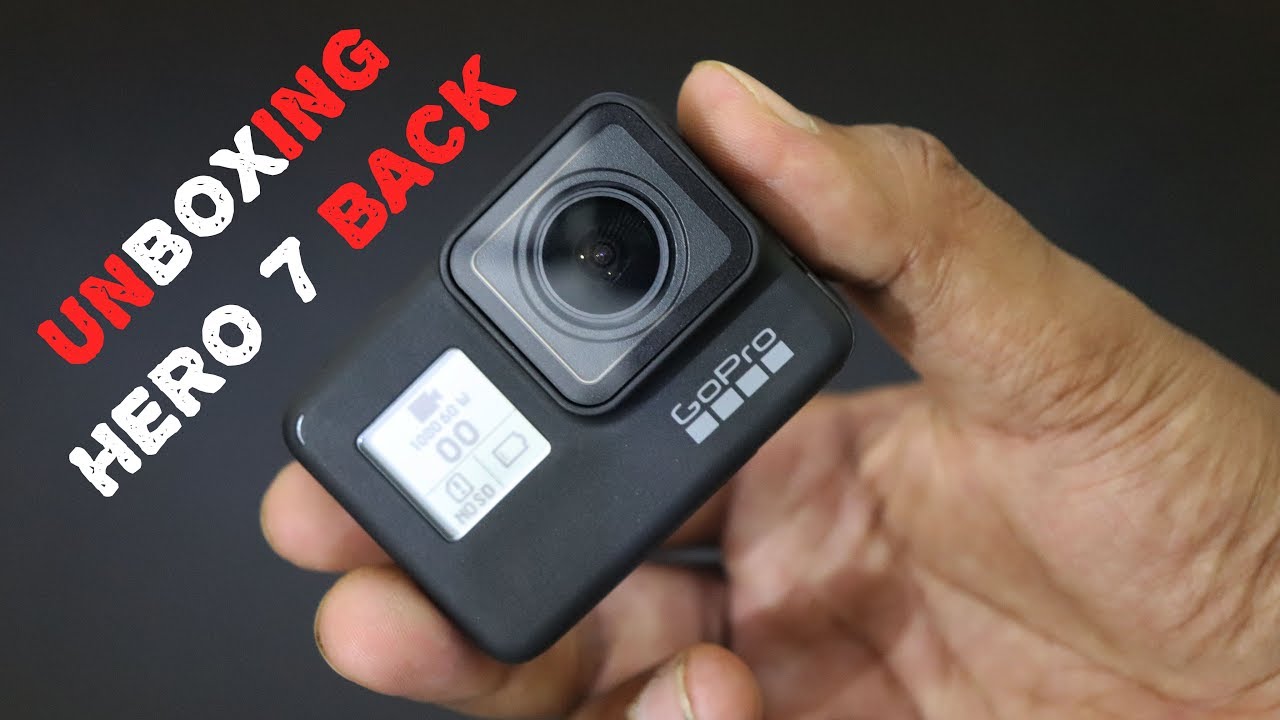 Gopro Hero 7 Black india unboxing by kasnox in Hindi india