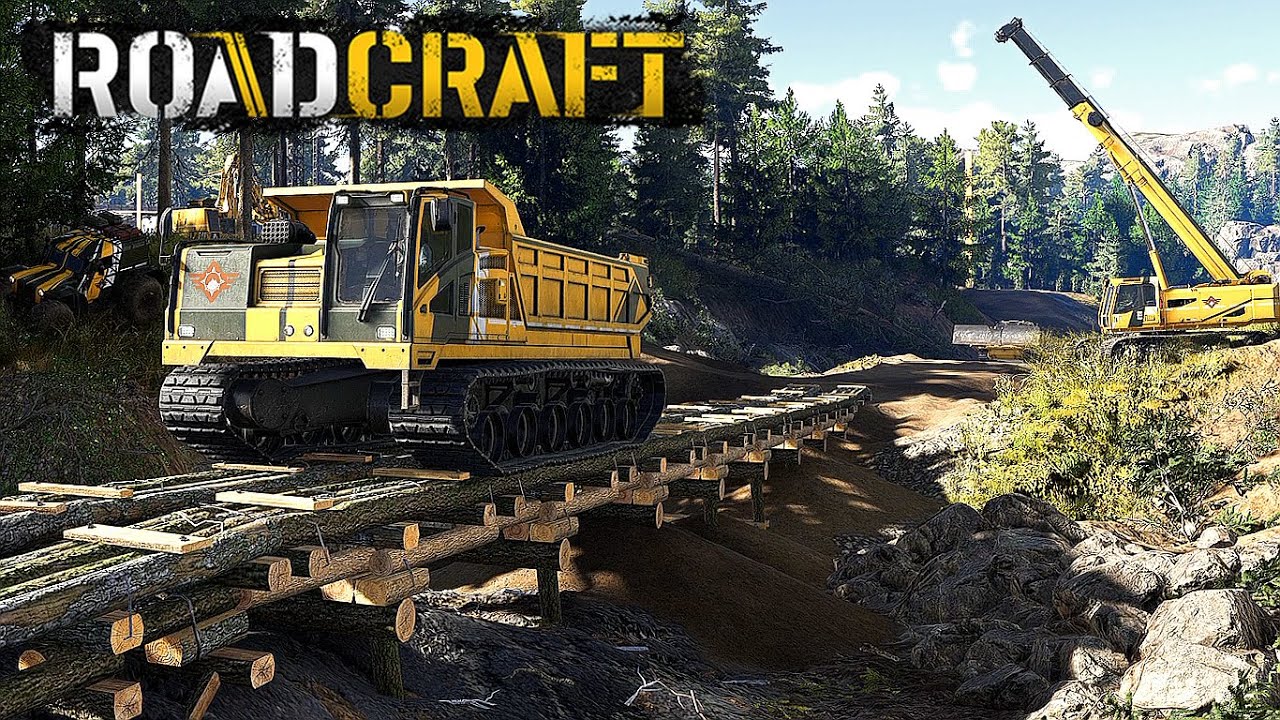 Building a Road through a CANYON in Roadcraft part 2