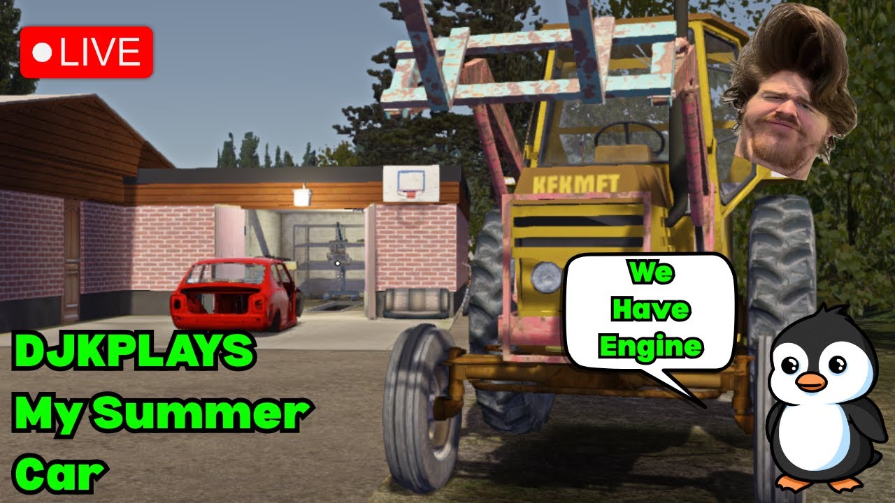 Today We Start On Suspension!  | DJKPLAYS My Summer Car Day 4
