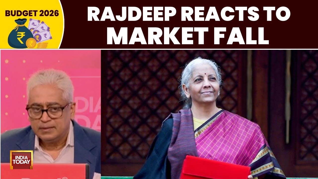 Rajdeep Sardesai: Markets Slump 1,000 Points Over Sitharaman's STT Hike In Ninth Budget