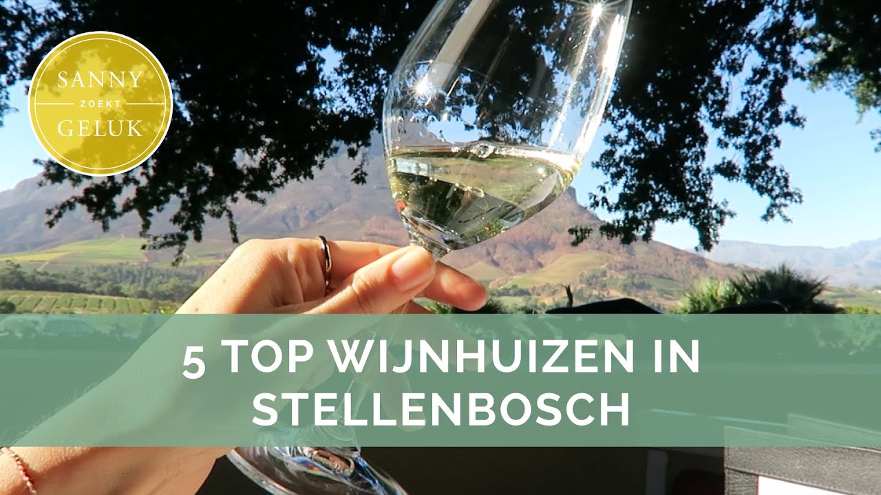 5x mooie wijnhuizen in Stellenbosch, Zuid-Afrika | Sanny zoekt Geluk