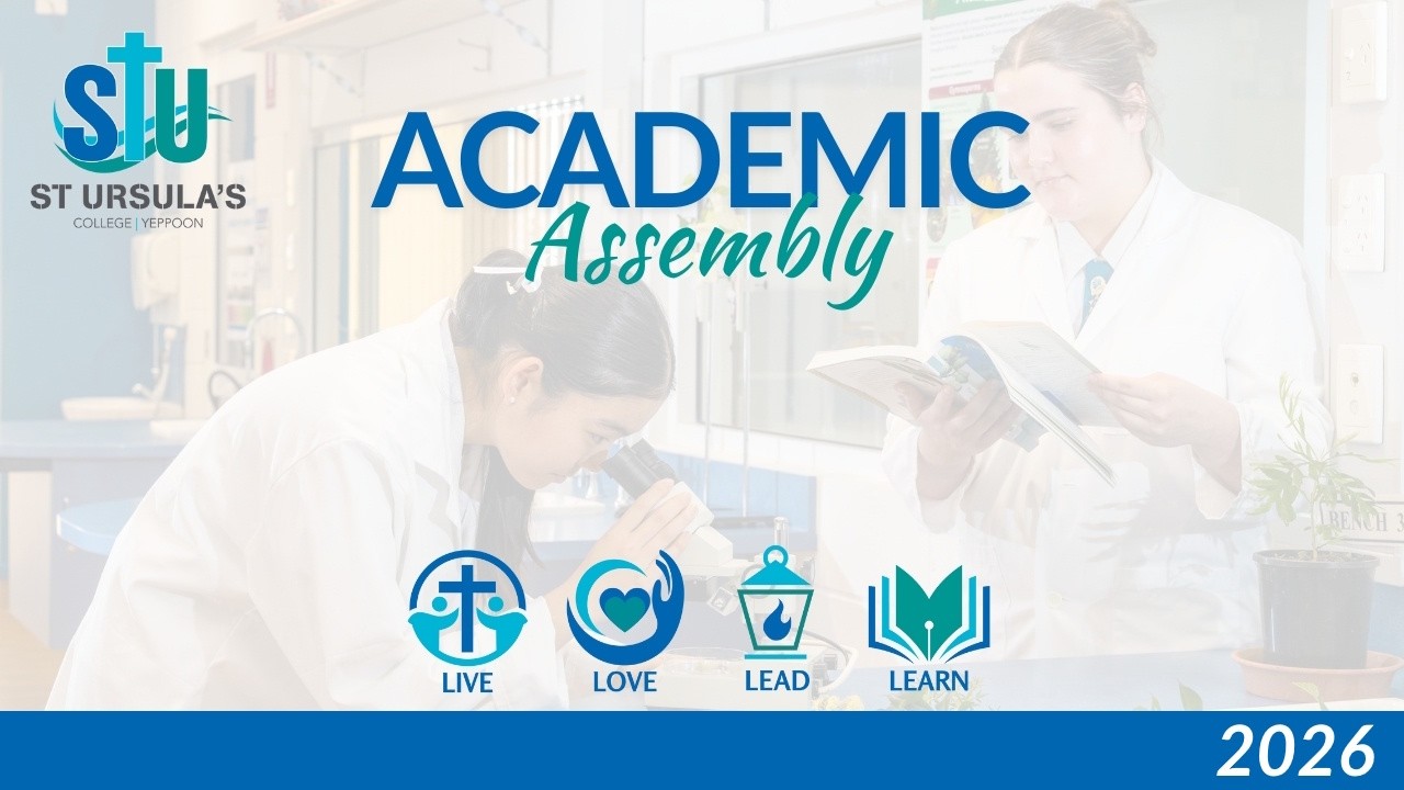 Academic Assembly 2026 Term 1 - St Ursula's College Yeppoon