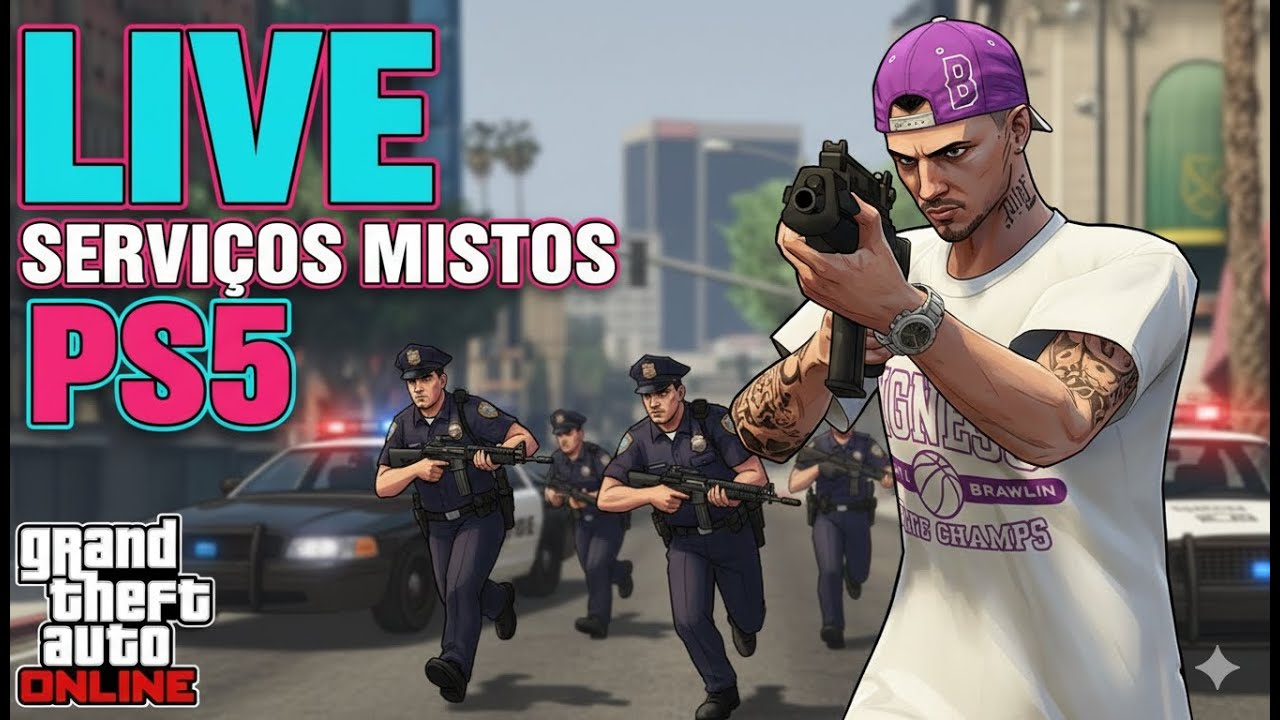 LISTA DE SERVIÇOS GTA ONLINE PLATAFORMA PS5  - Especial de 100 INSCRITOS!