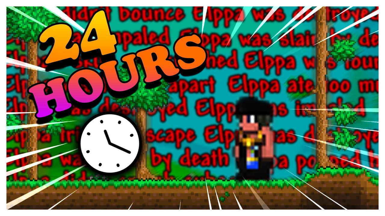 Я играл в Terraria Mastermode 24 ЧАСА, и это случилось