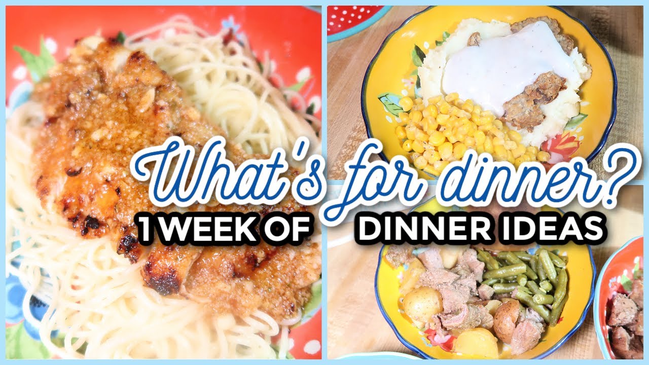 WHAT'S FOR DINNER? #278 | 7 Real-Life Family Meal Ideas