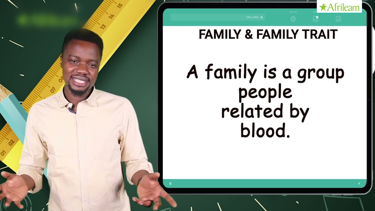 Family Traits | Basic Science | JSS 3 | Afrilearn