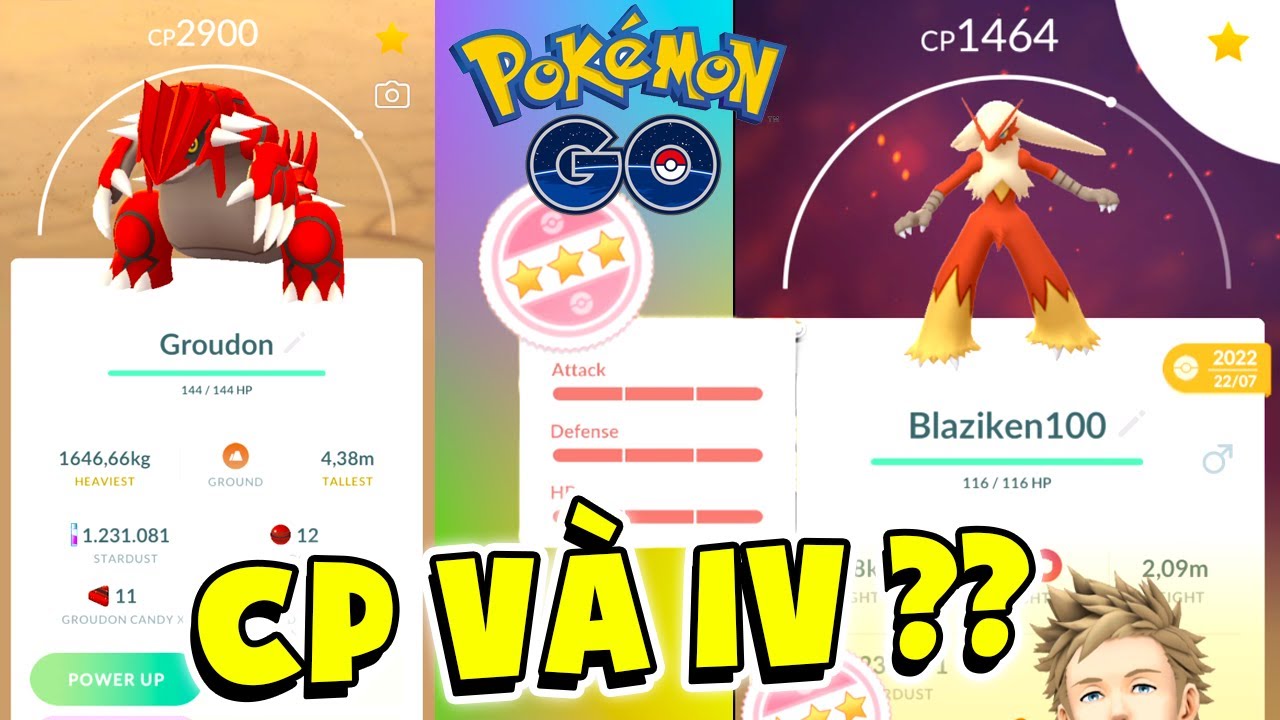 What Are CP and IV In Pok&eacute;mon Go