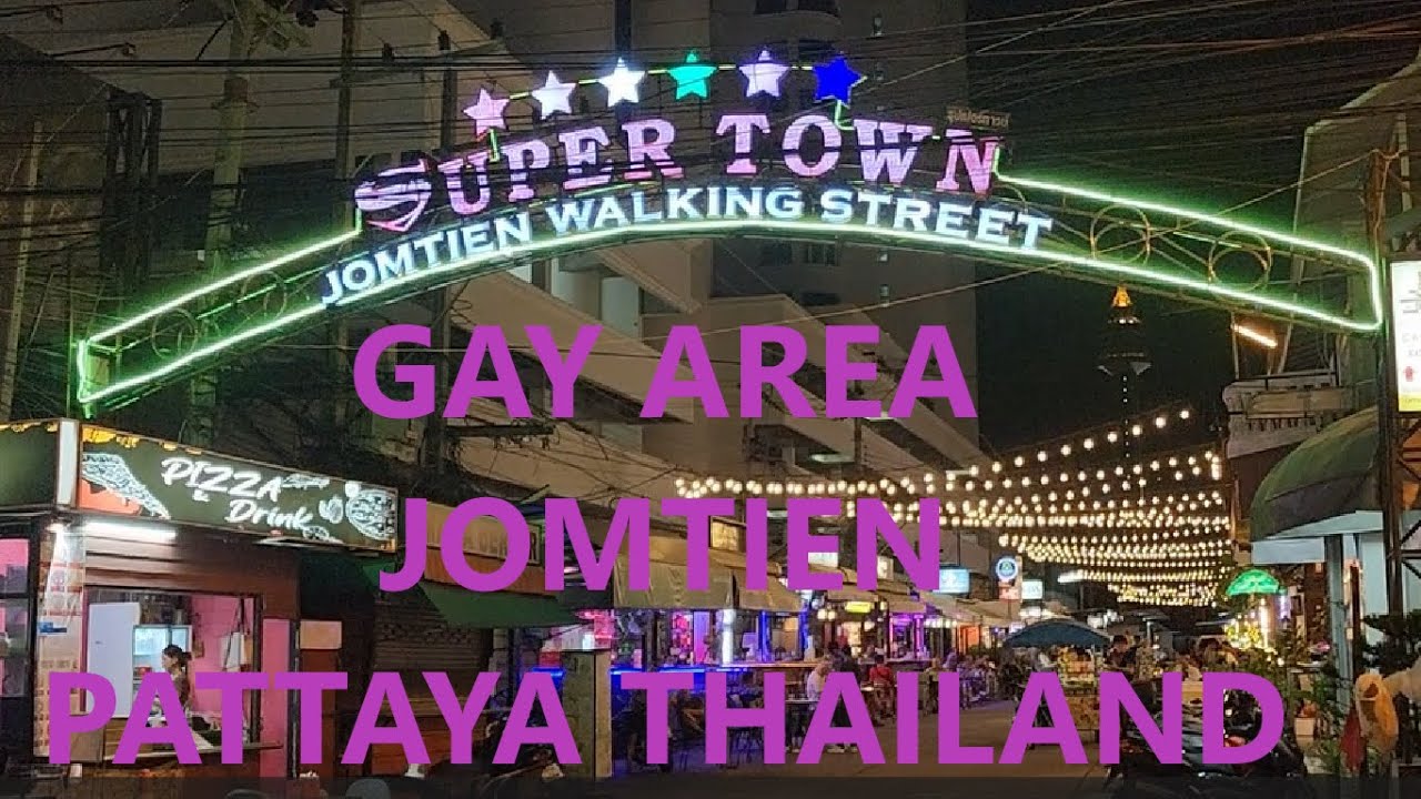 Supertown Coming out the Rear Entrance Jomtien Thailand