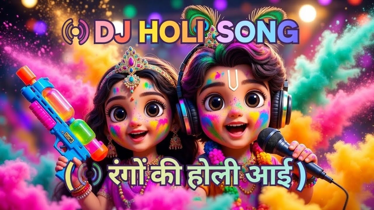  🌈 रंगों की होली आई   #theonestudio-123 #trinding #HoliSpecial#HoliDance#HoliSong2026