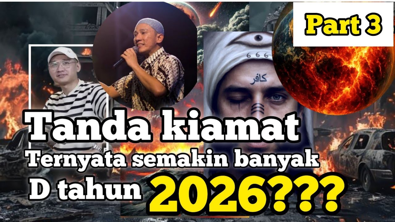 Part 3 | tanda kiamat semakin dekat ditahun 2026 ustazd Felix xiauw