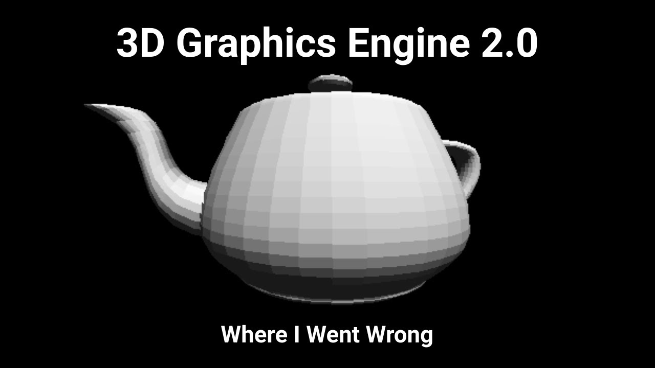3D Graphics Engine in Python 2.0 - Where I Went Wrong