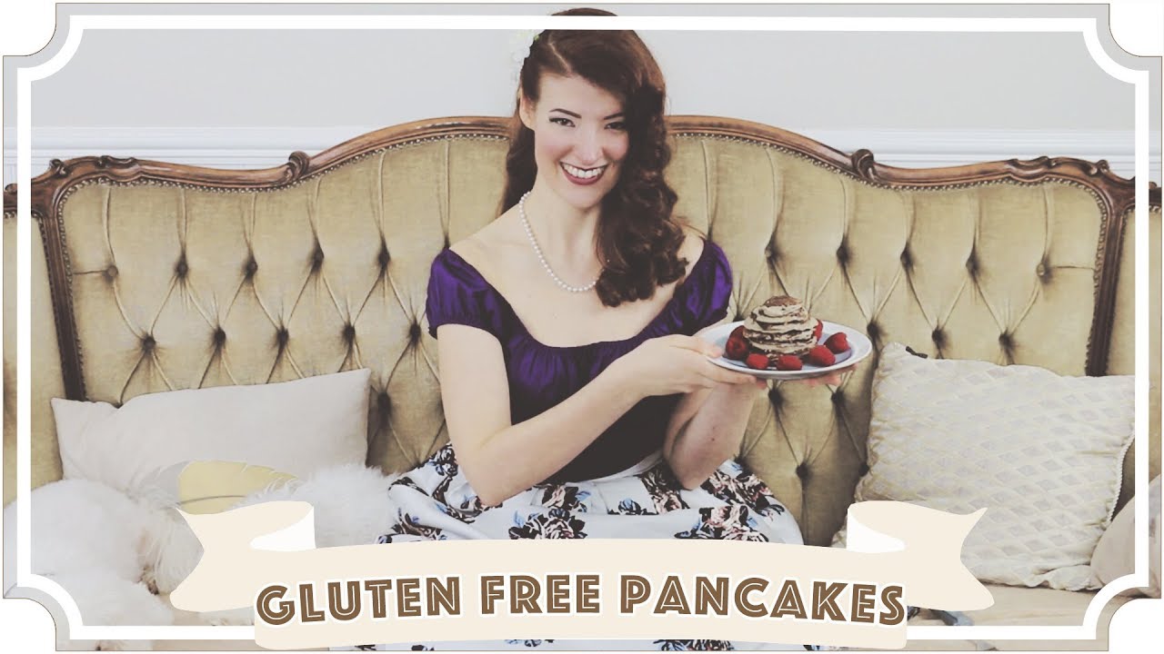 Healthy Gluten Free Pancakes (with puppy guest judges!) [CC]