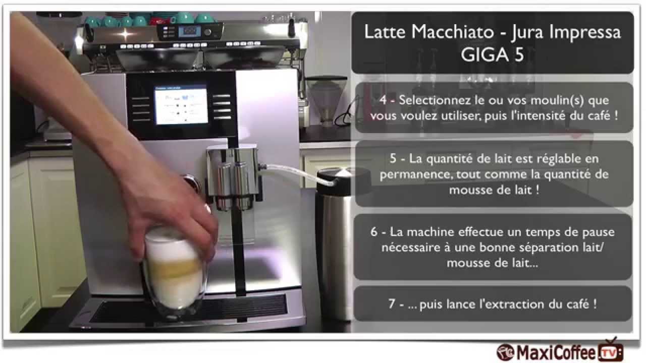 Jura Impressa GIGA 5 | Les Tutos MaxiCoffee