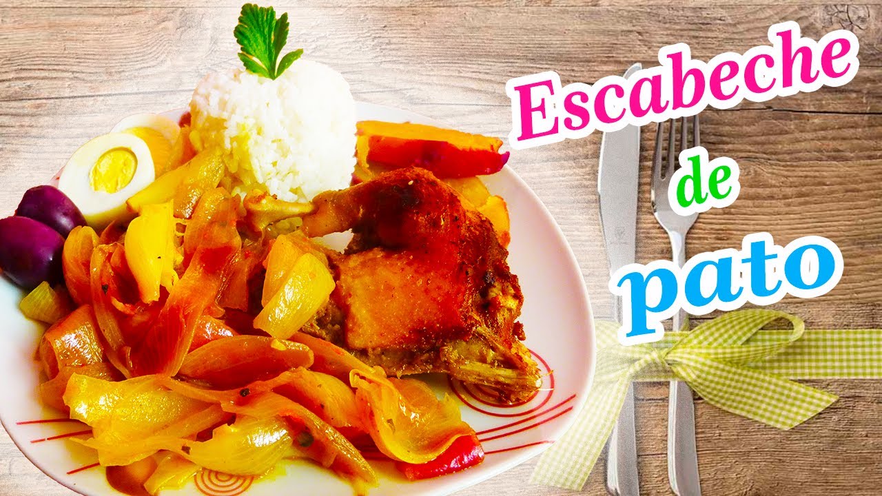 🍛🍗Escabeche de  pato 📌✔💡 ¡Una receta que no puedes dejar de preparar! 😋😋| Las delicias de Rosita