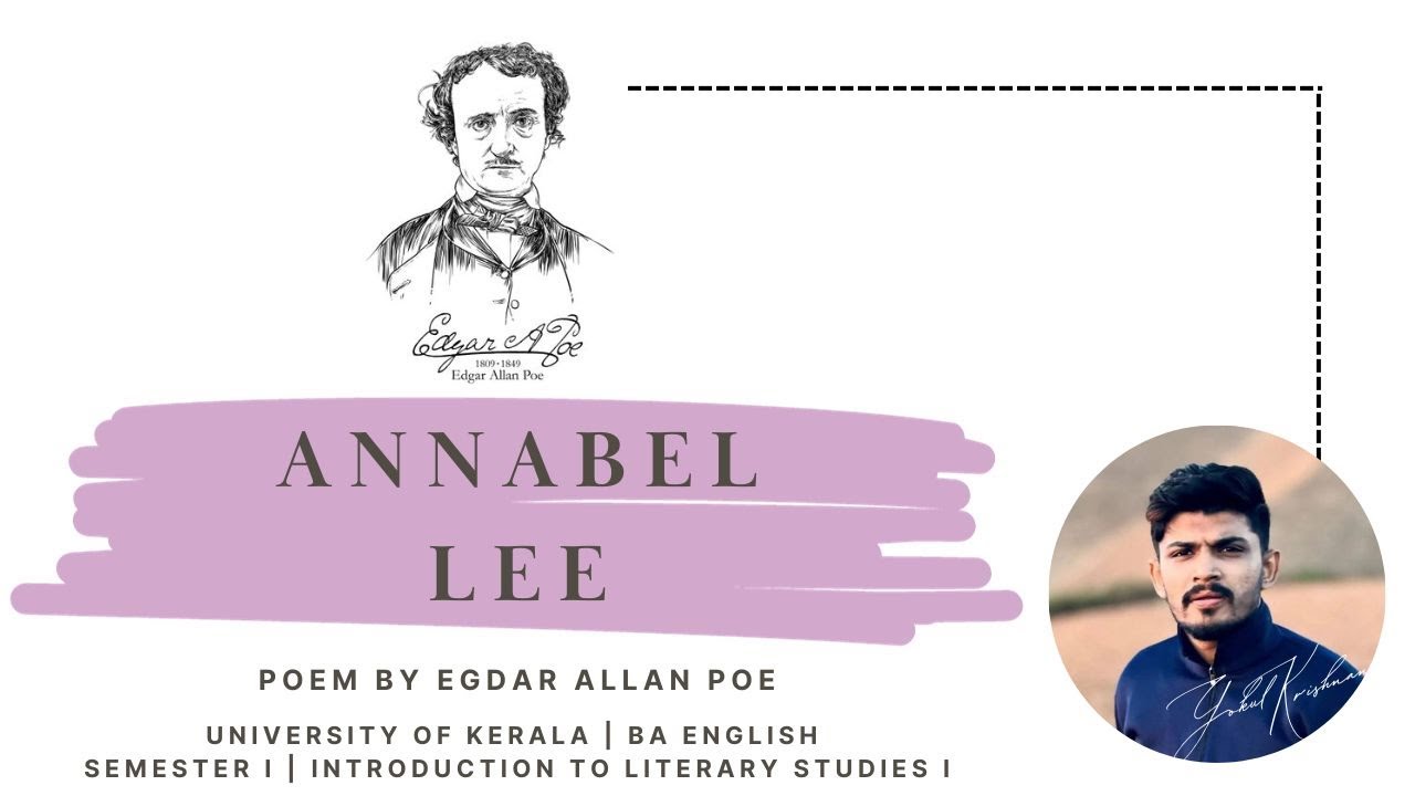 Annabel Lee by Edgar Allan Poe | Explained in Malayalam | Uni' of Kerala | BA English