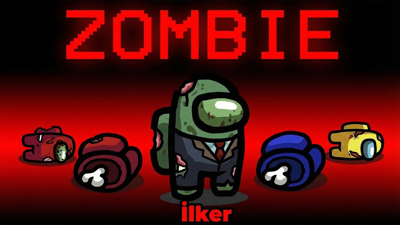 ZOMBİ OLUP CREWMATE'LERİ AVLADIM! EKİPLE AMONG US ZOMBIE MODU İNCELEME | Eksto İlker