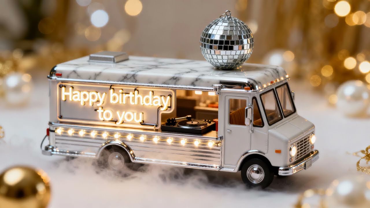 Tiny Afterhours—A Tilt‑Shift Birthday Night
