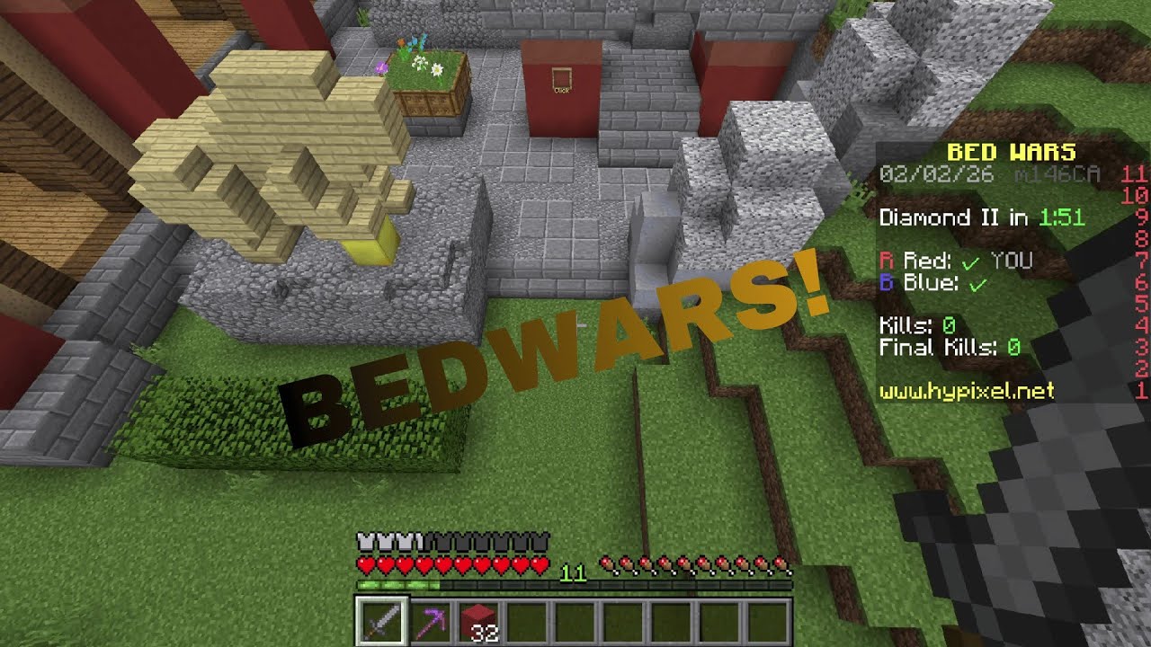 Bedwars 4v4s
