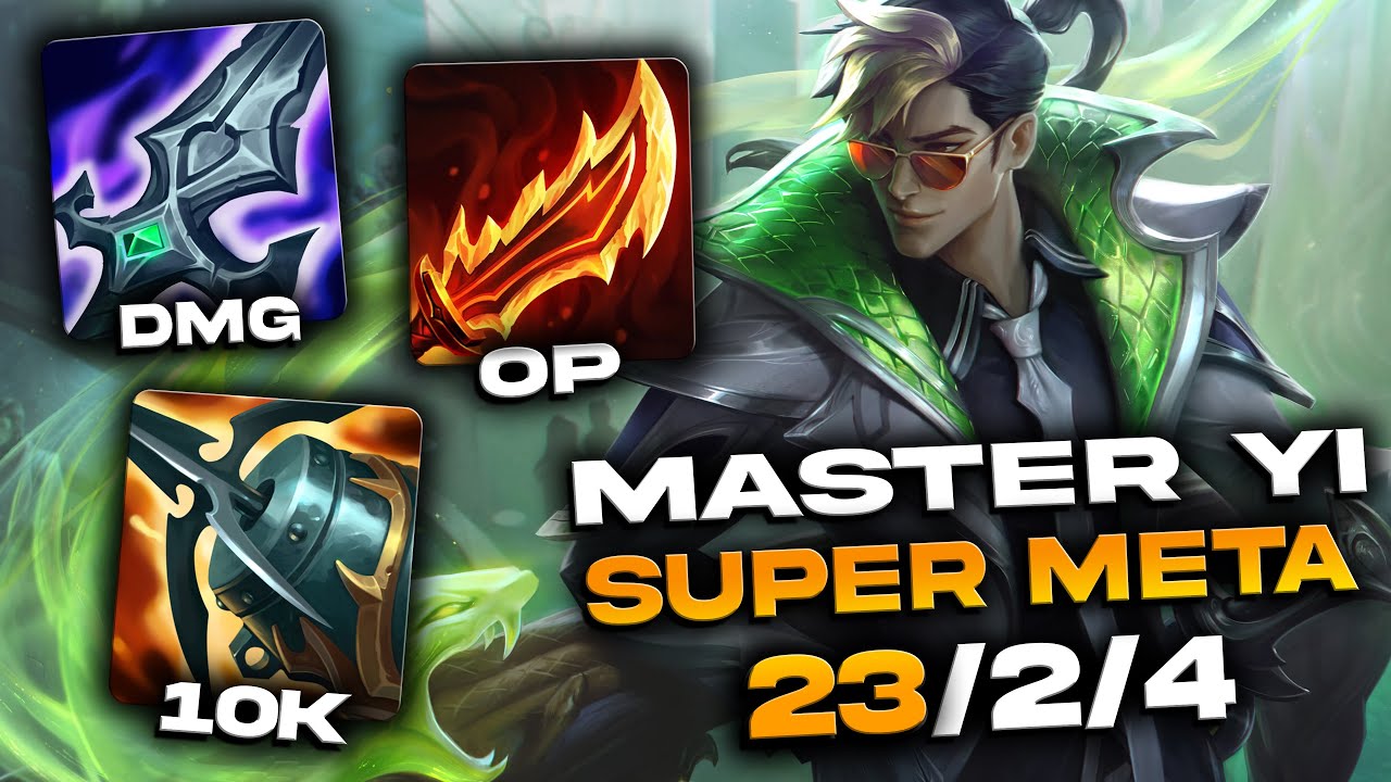 ¡MASTER YI es el NUEVO DIOS del META! (PARCHE 14.11) #leagueoflegends #lol