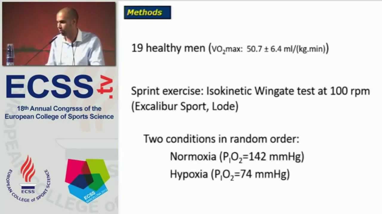 YIA winner:  MECHANICAL EFFICIENCY DURING SPRINT EXERCISE IN MAN -  Morales-Álamo, D.