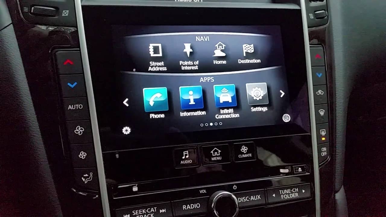 Infiniti Q50 самодиагностика