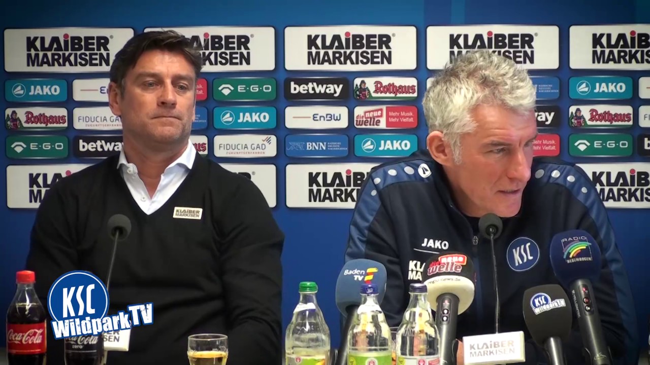 WildparkTV: Pressekonferenz vor dem 18. Spieltag gegen Arminia Bielefeld